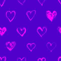 Seamless pattern with hearts. Valentine's Day, Mother's Day. Wedding, scrapbook, gift wrapping paper background. Perfect for wallpapers, pattern fills, web page backgrounds, surface textures, textile