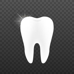 Teeth icon dentist. Healthy Teeth. Human Teeth. Vector stock illustration.