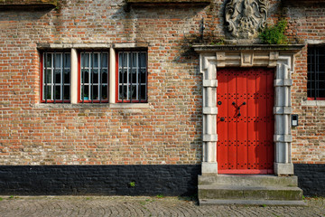 House in Bruges (Brugge), Belgium