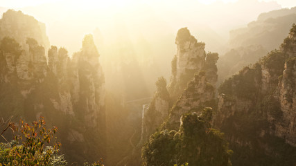 Zhangdjiadjie Avatar mountains