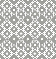 Abstract Tile ornament. Geometric square shape seamless pattern. Geometric ornamental backgrop.