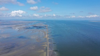 Plage de Cuxhaven (Allemagne)