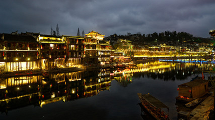 Fototapeta na wymiar fenghuang chinese river