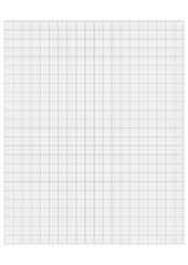 Millimeter grid on A4 size page. Divided by 1 and 10 mm lines. Sheet of engineering graph paper. Vector illustration