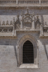 Royal Chapel of Granada (Capilla Real de Granada) - church, constructed between 1505 and 1517, originally integrated in complex of the neighboring Granada Cathedral. Granada, Andalusia, Spain.