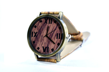 wrist watch isolated on white background