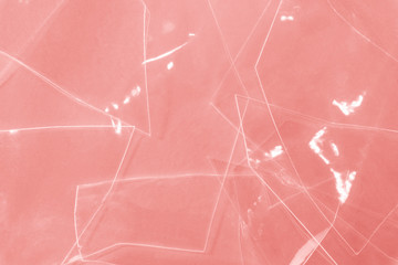 broken glass  in luxurious  style, geometric pattern background 