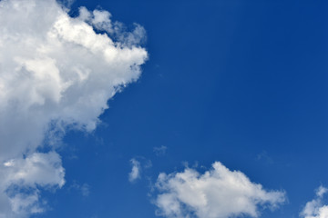 Obraz premium blue sky with clouds
