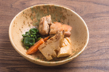 春の味覚　タケノコの煮物