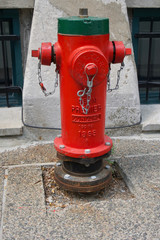 red fire hydrant