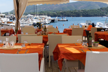 restaurant on the beach