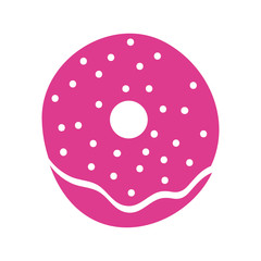 sweet donuts dessert isolated icon