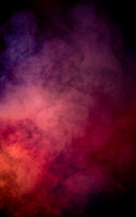 Obraz na płótnie Canvas creative colored smoke