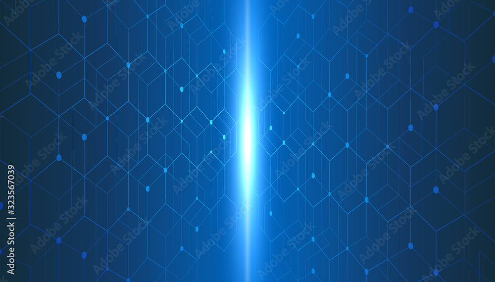 Poster abstract geometric lines. connection and social network. concept with lines and dots. minimalistic d