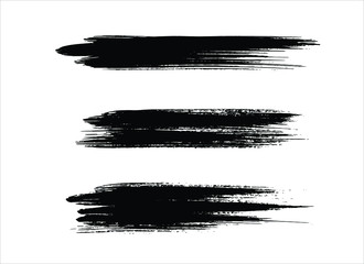 vector texture black ink paint stroke background