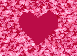 背景：ハート-愛-恋-愛情-かわいい-好き-プレゼント-ギフト-赤-レッド-ピンク