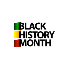 Black History Month Celebration Vector Template Design Illustration