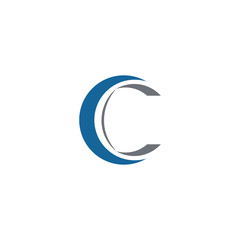 C  Logo Template vector symbol
