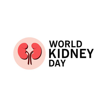 Happy World Kidney Day Celebration Vector Template Design Illustration