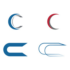 Fototapeta na wymiar C Logo Template vector symbol