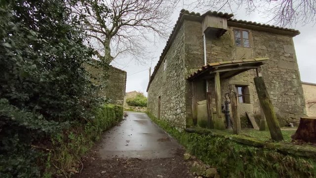 Countryside Walk with Houses