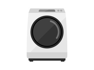 ドラム式洗濯機のイラスト