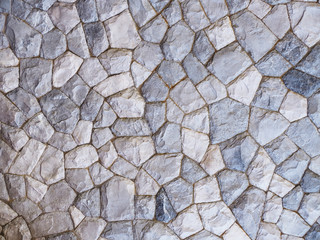  grey stone wall pattern and background.