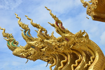 Fototapeta na wymiar Wat in Nan Thailand