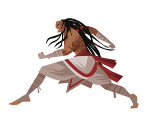 strong ogre warrior videogame character