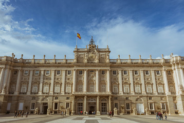 royal palace in madrid