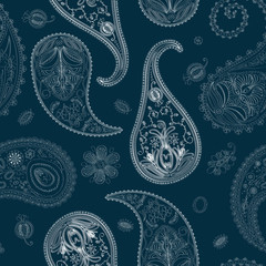 Floral paisley design 10