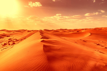 Naklejka na ściany i meble Sahara desert