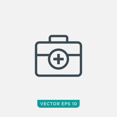 Obraz premium First Aid Sign Icon Design, Vector EPS10