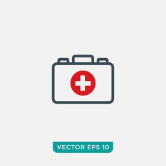 First Aid Sign Icon Design, Vector EPS10