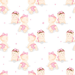 baby graphic pattern wallpaper object