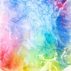 Abstract background, hand painted watercolor texture.