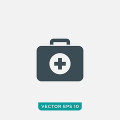 Obraz premium First Aid Sign Icon Design, Vector EPS10