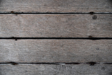 Old vintage real natural planked wood. Rustic wooden background.