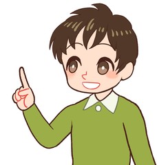 子ども　指差す