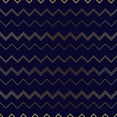 .Golden seamless geometric premium pattern. Vector illustration for wrapping paper, fabric, background