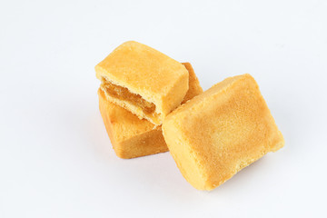 Chinese Taiwanese style cake stuffed with pineapple feeling