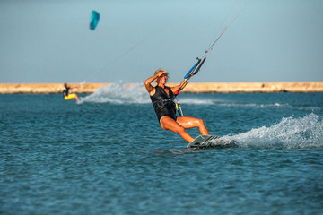Kiteboarding sport