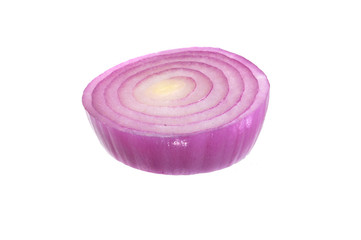 onion isolated on white background