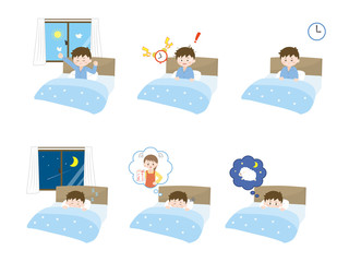 就寝シチュエーション 男の子