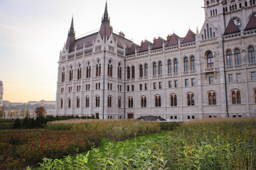 The Building Of The Parliament Of Hungary