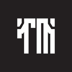TM Logo with squere shape design template