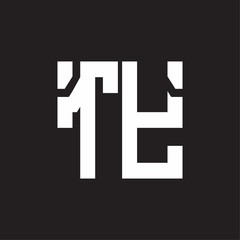 Fototapeta premium TY Logo with squere shape design template