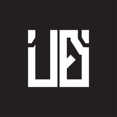 UQ Logo with squere shape design template