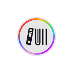 Book Library -  Modern App Button