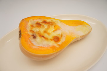 バターナッツカボチャのグラタン